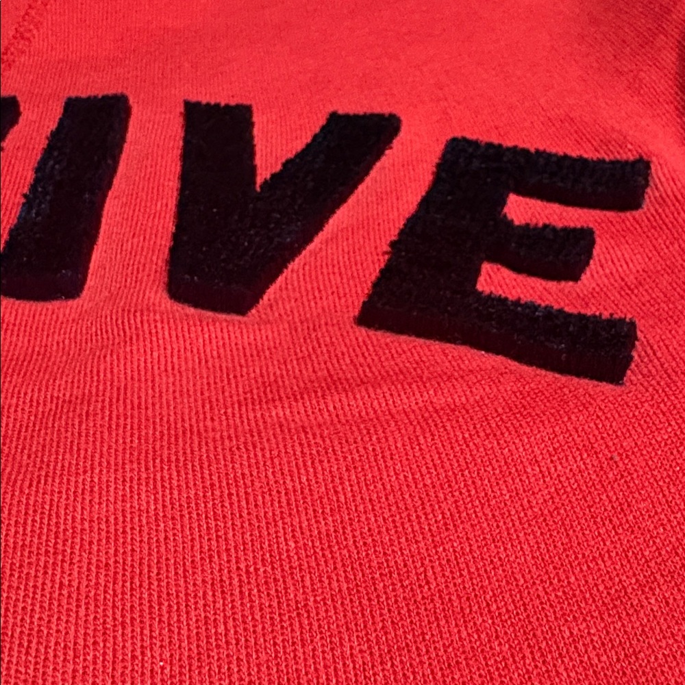 Zara Man Red 'Revive' Short Sleeve Tee - Picture 7 of 10